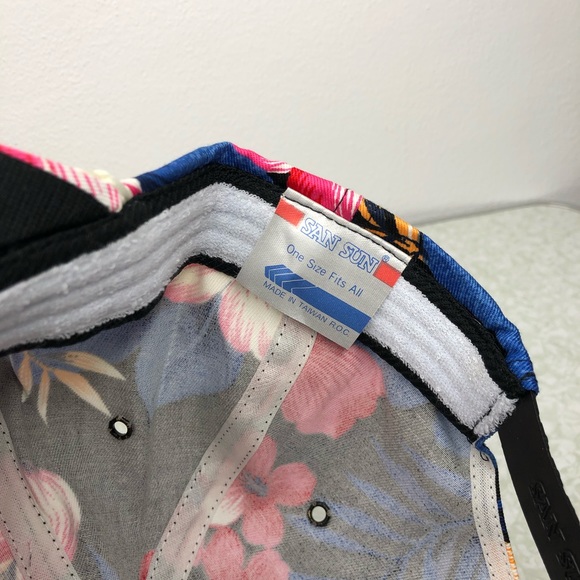 Vintage Poulan Pro Power Equipment Floral SnapBack Hat - Picture 11 of 12